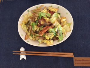 料理(野菜炒め)