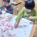 貼り付け桜